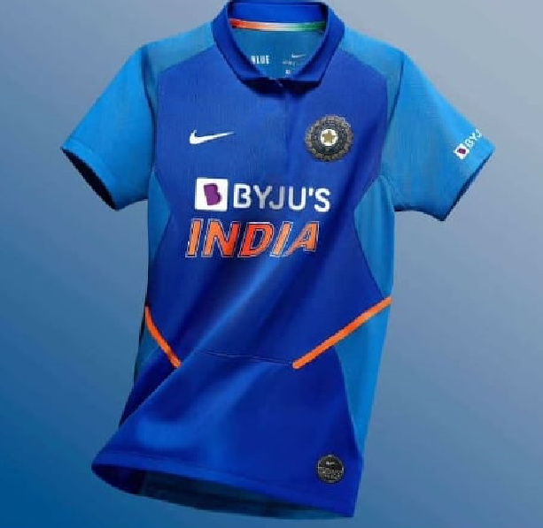 indian cricket team jersey sponsor