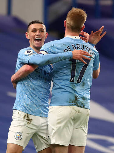 phil-foden-of-manchester-city-celebrates-with-teammate-kevin-de-picture-id1294302497