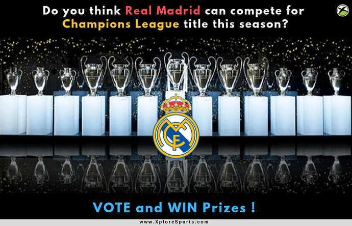 Poll : Can Real Madrid compete for Champions League title in the 2019