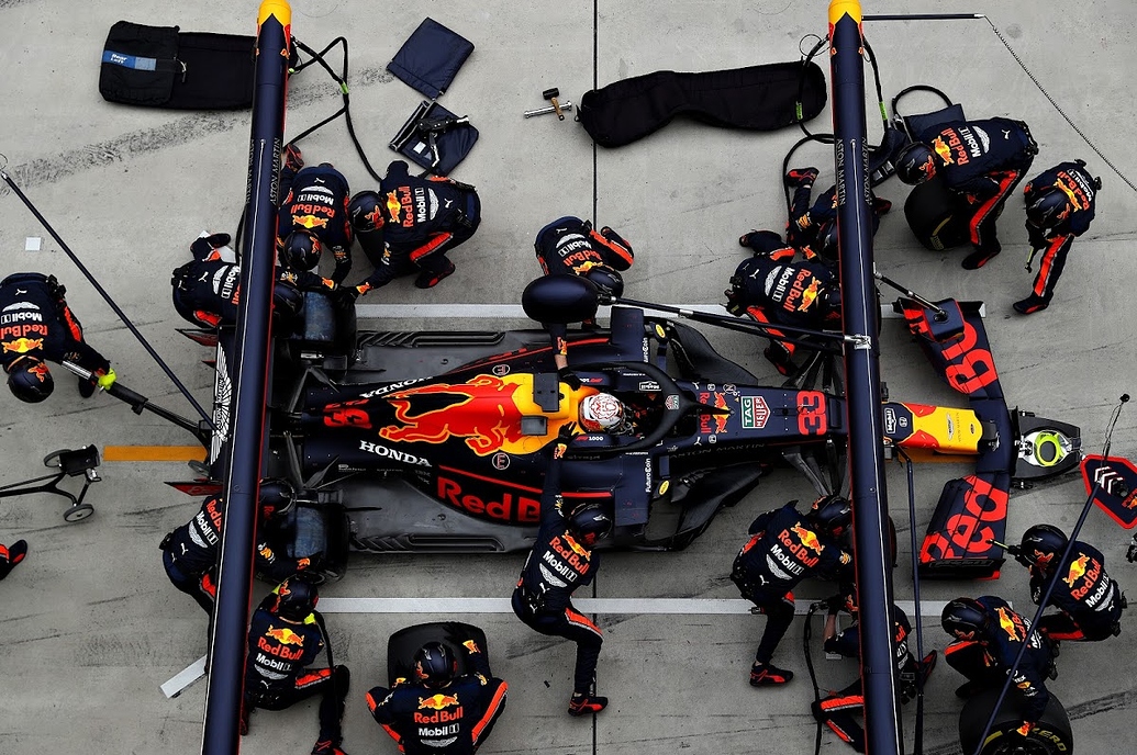 Red Bull set new pit stop world record of 1.88 sec at F1 German GP