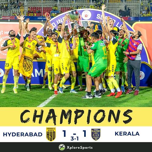 ISL 2021-22-Hyderabad FC Champions