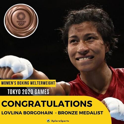 Lovlina Borgohain-Tokyo2020-Bronze-Medalist