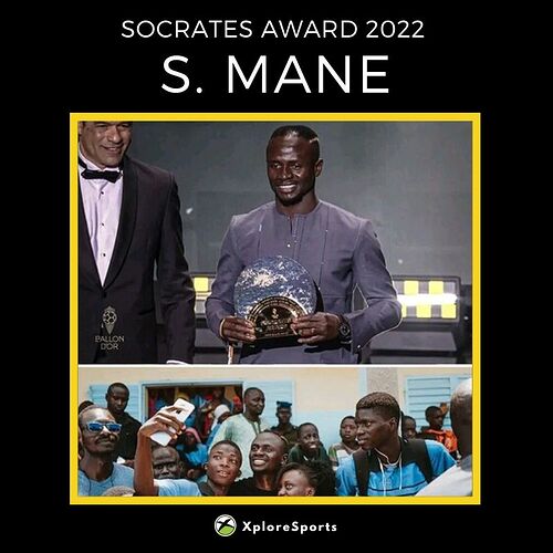 Mane - Socrates Award 2022