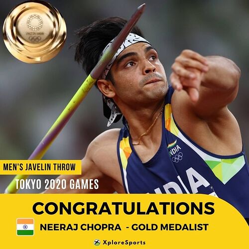 Neeraj-Chopra-Tokyo2020-Gold-Medal