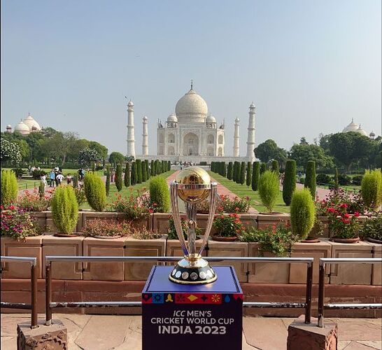 icc-men_s-cwc-2023-trophy-tour-agra-taj-mahal