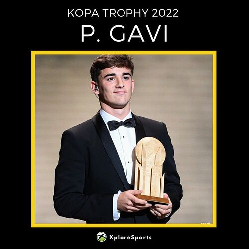 Gavi Kopa Trophy 2022