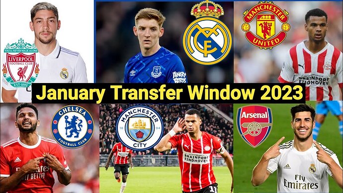 January 2023 Transfer window