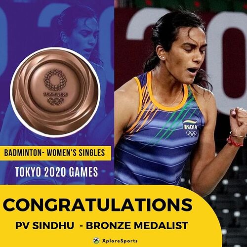 PV-Sindhu-Bronze Medal-Tokyo2020