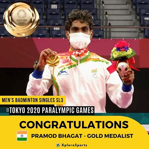 Pramod-Bhagat-Badminton-Tokyo2020-Paralympics-Gold