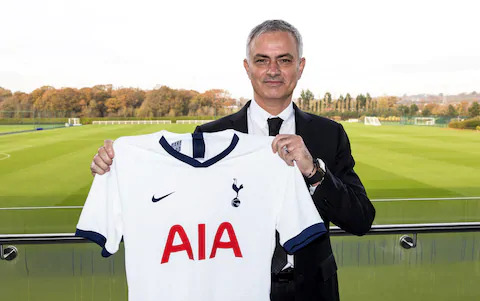 Jose-Mourinho-Spurs-New-Manager