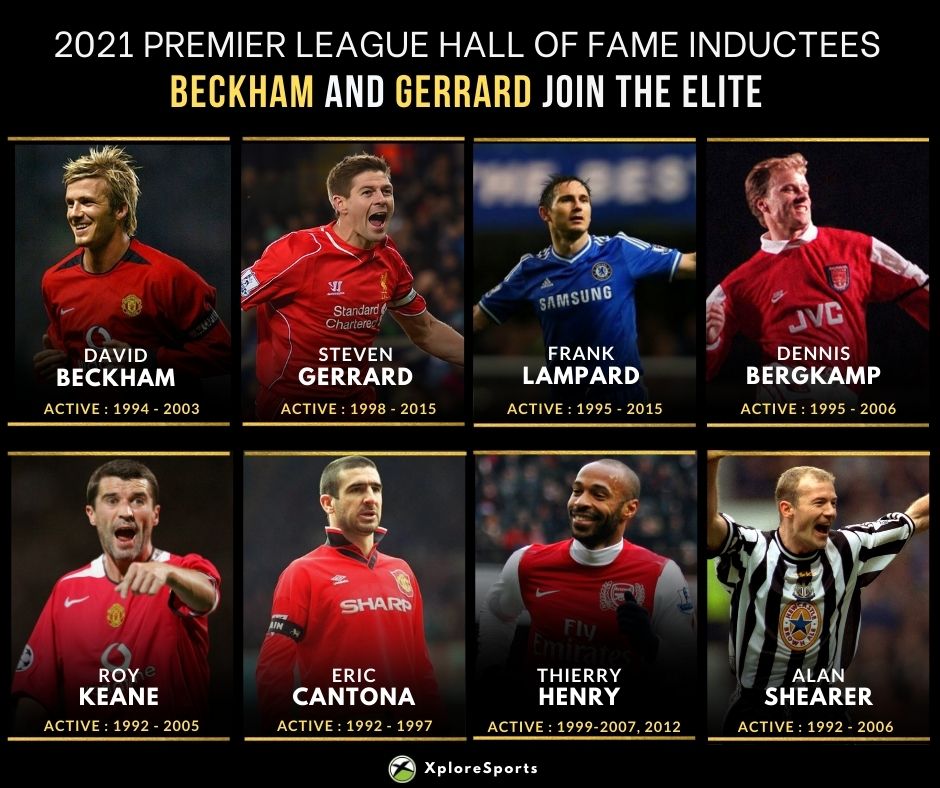 Premier League launch Hall of Fame to recognise legends of the league who  have shown 'exceptional skill and talent