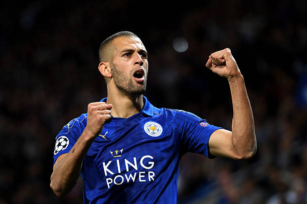 islam-slimani-of-leicester-city-celebrates-as-he-scores-their-first-picture-id610706556