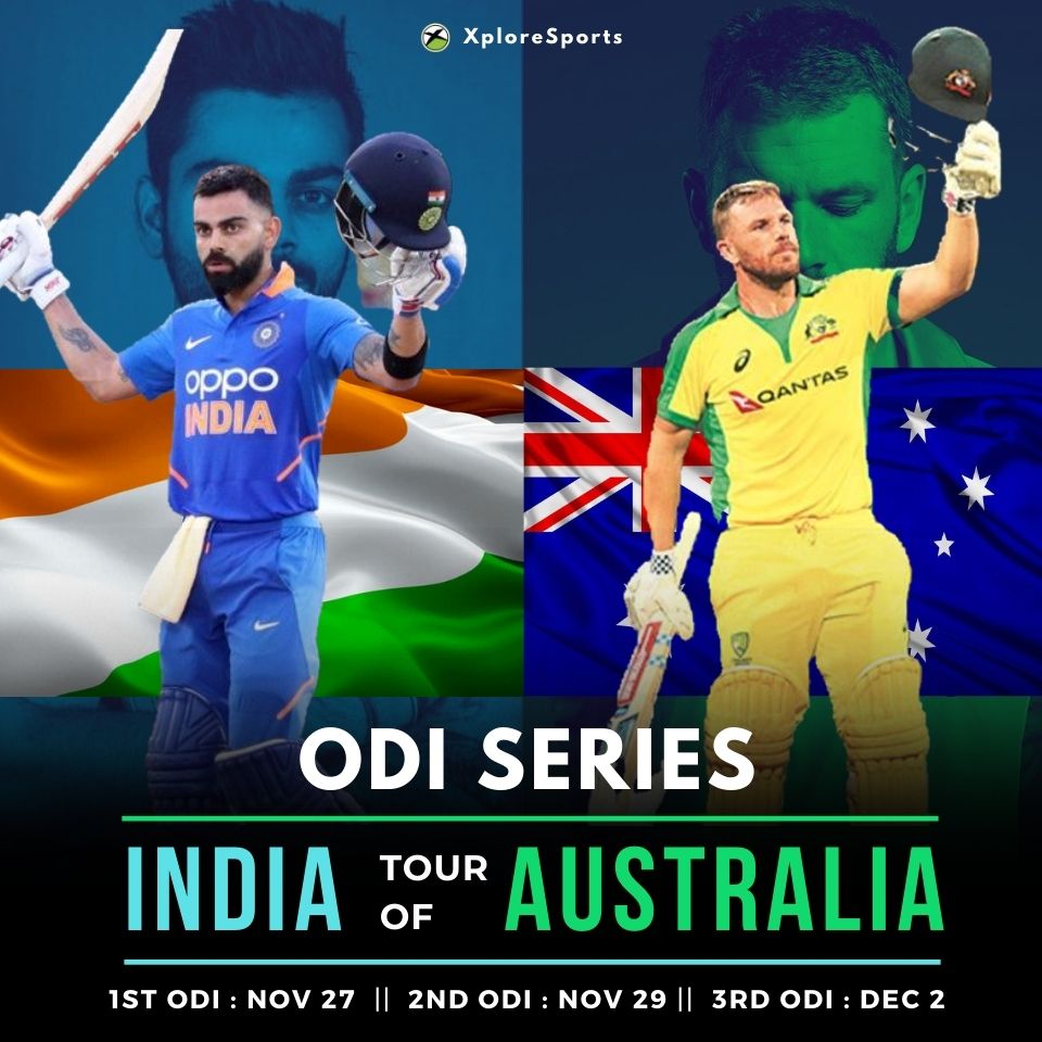 🇦🇺 India tour of Australia 202021 ODI Series Match Previews, Results