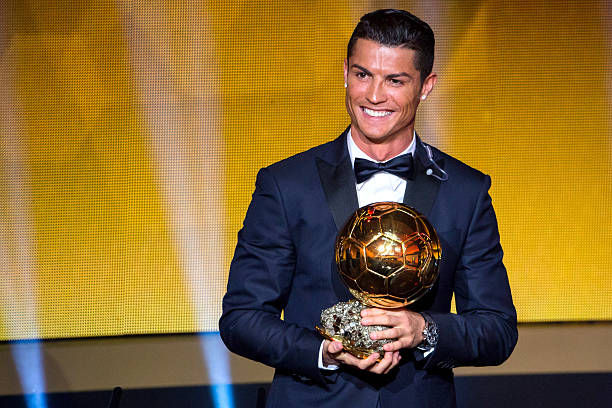 cristiano-ronaldo-of-portugal-and-real-madrid-receives-the-2014-fifa-picture-id461443908
