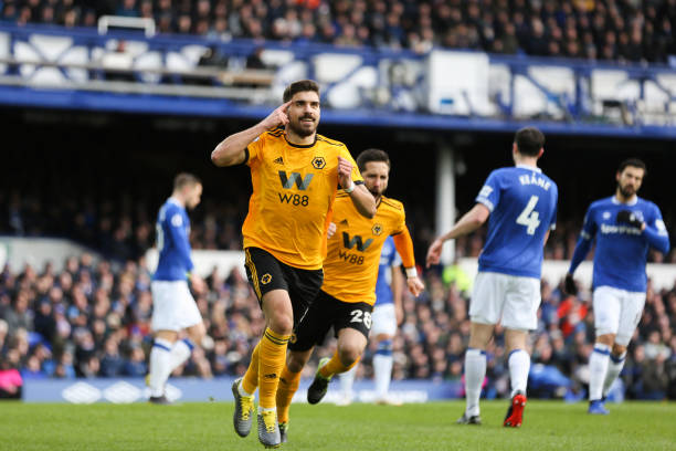 ruben-neves-of-wolverhampton-wanderers-celebrates-after-scoring-a-to-picture-id1092864838