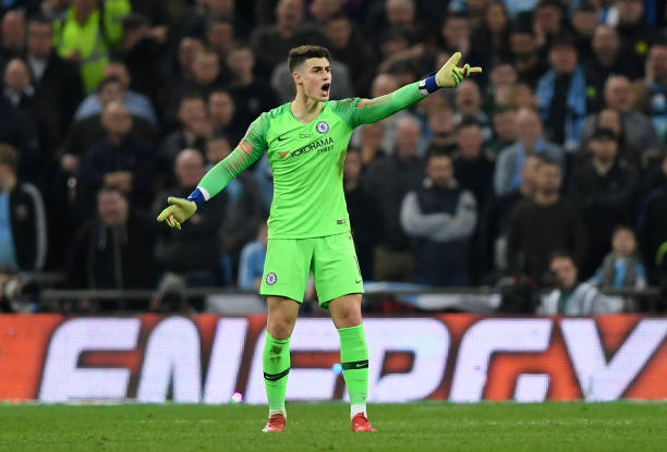 kepa-arrizabalaga-of-chelsea-refuses-to-be-substituted-during-the-picture-id1127105440