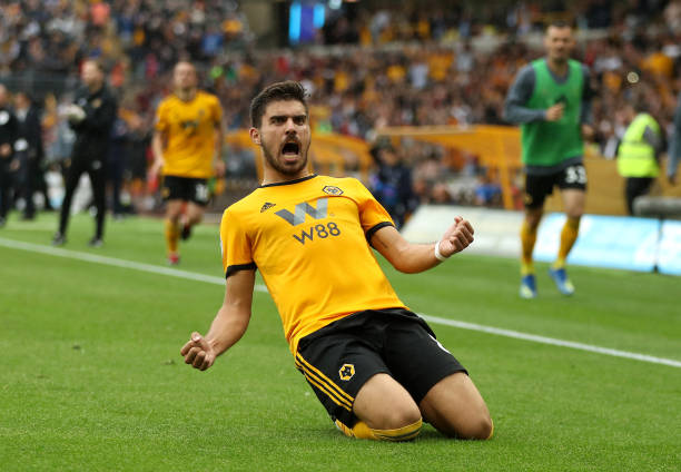 ruben-neves-of-wolverhampton-wanderers-celebrates-after-scoring-his-picture-id1015081210