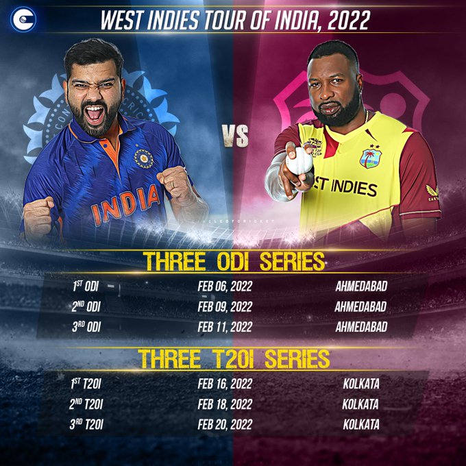 West Indies tour of India, 2022 Fixtures, Squad, Live Updates & More