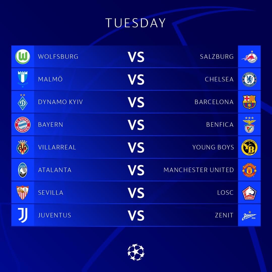 Champions League 2021-22: Fixtures, draw dates, results & tables